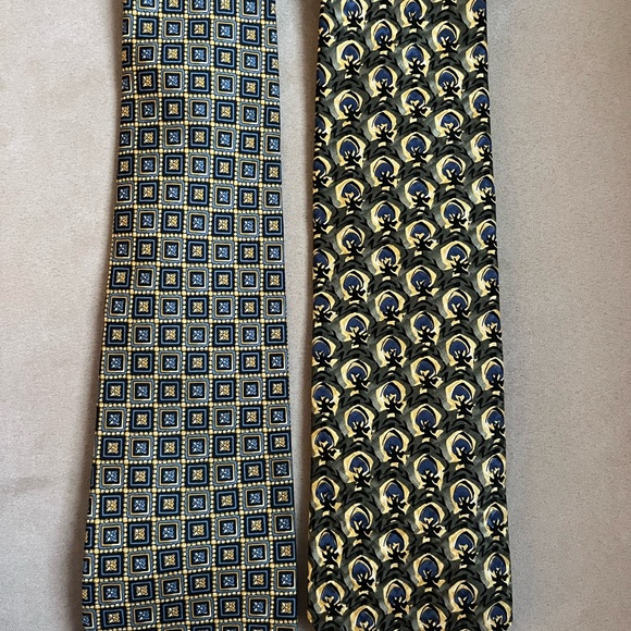 2 Bundled Gap Authentic Premium and Artisphere Charles Vision Mens Ties. - Picture 2 of 6